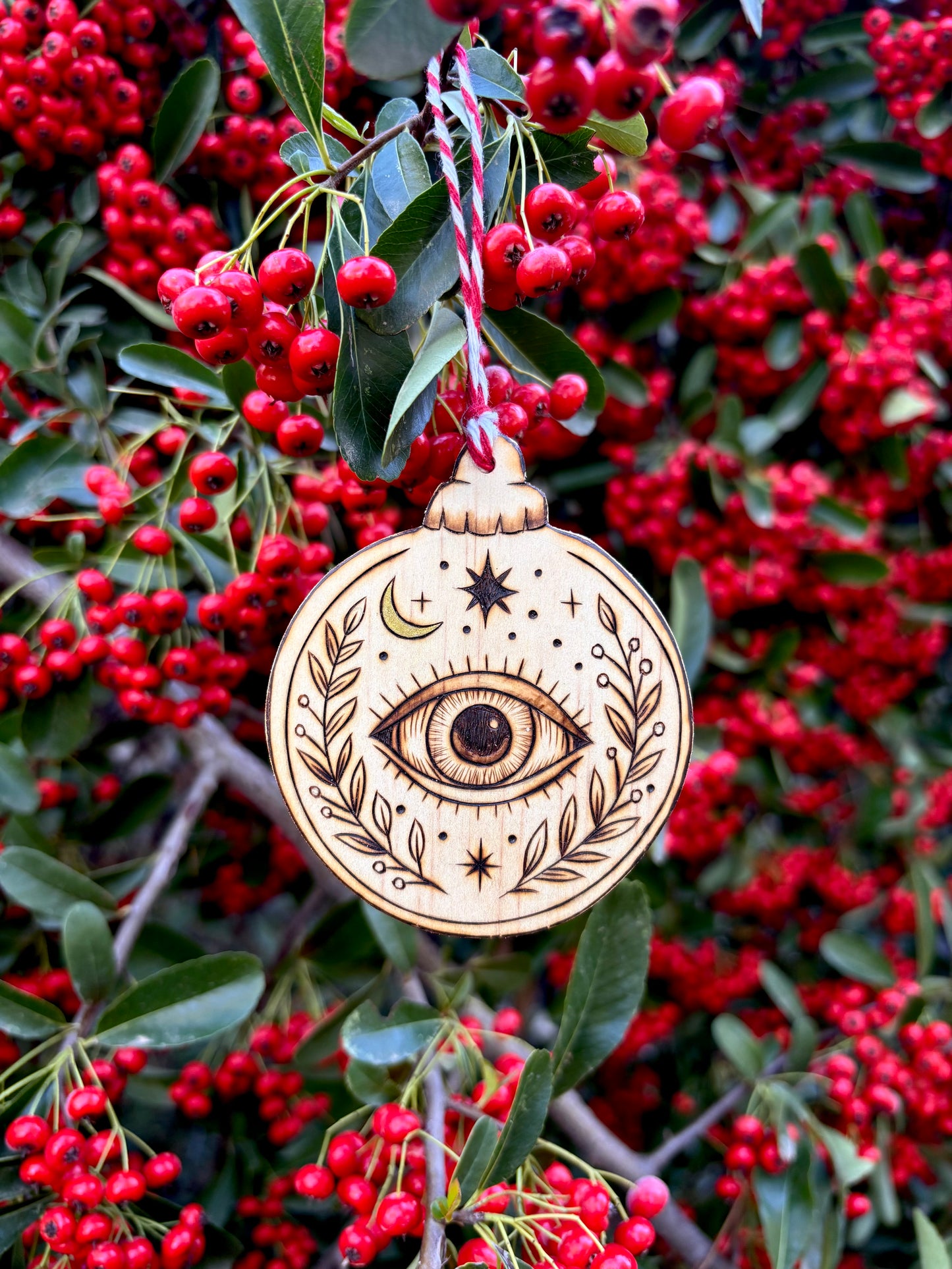 DECORATION DE SAPIN - Boule oeil