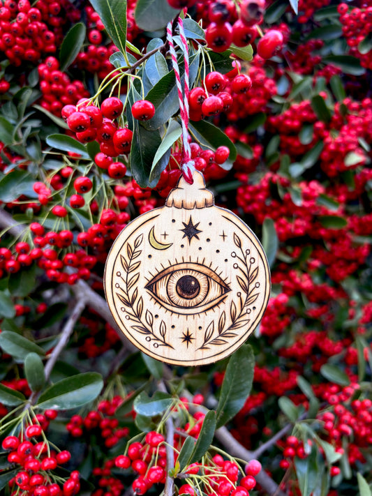 DECORATION DE SAPIN - Boule oeil