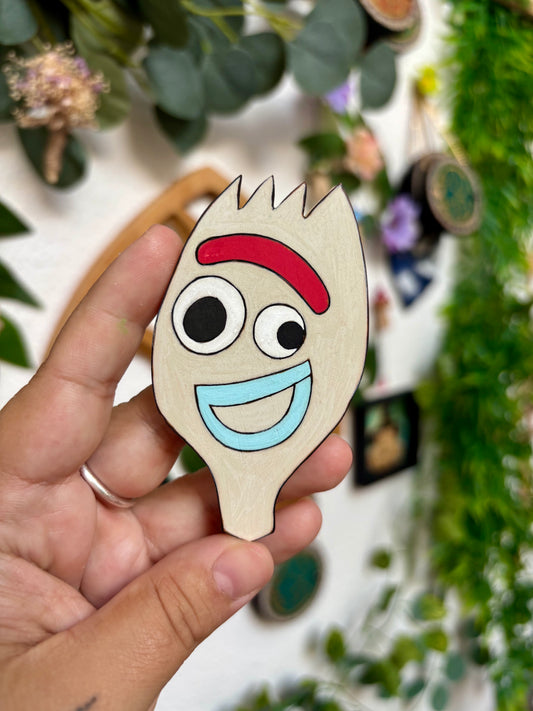 MAGNET EN BOIS FOURCHETTE - TOY STORY