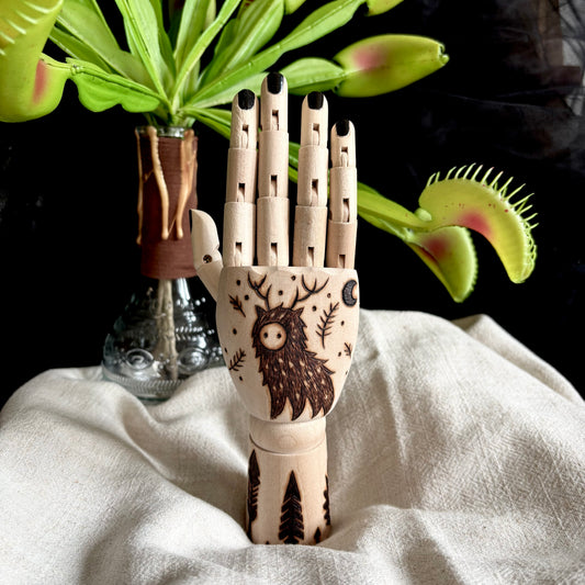 MAIN ARTICULÉE "CREATURE DES BOIS"
