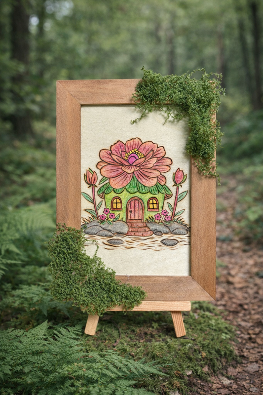 LA MAISON FLEURIE - Maison de fée