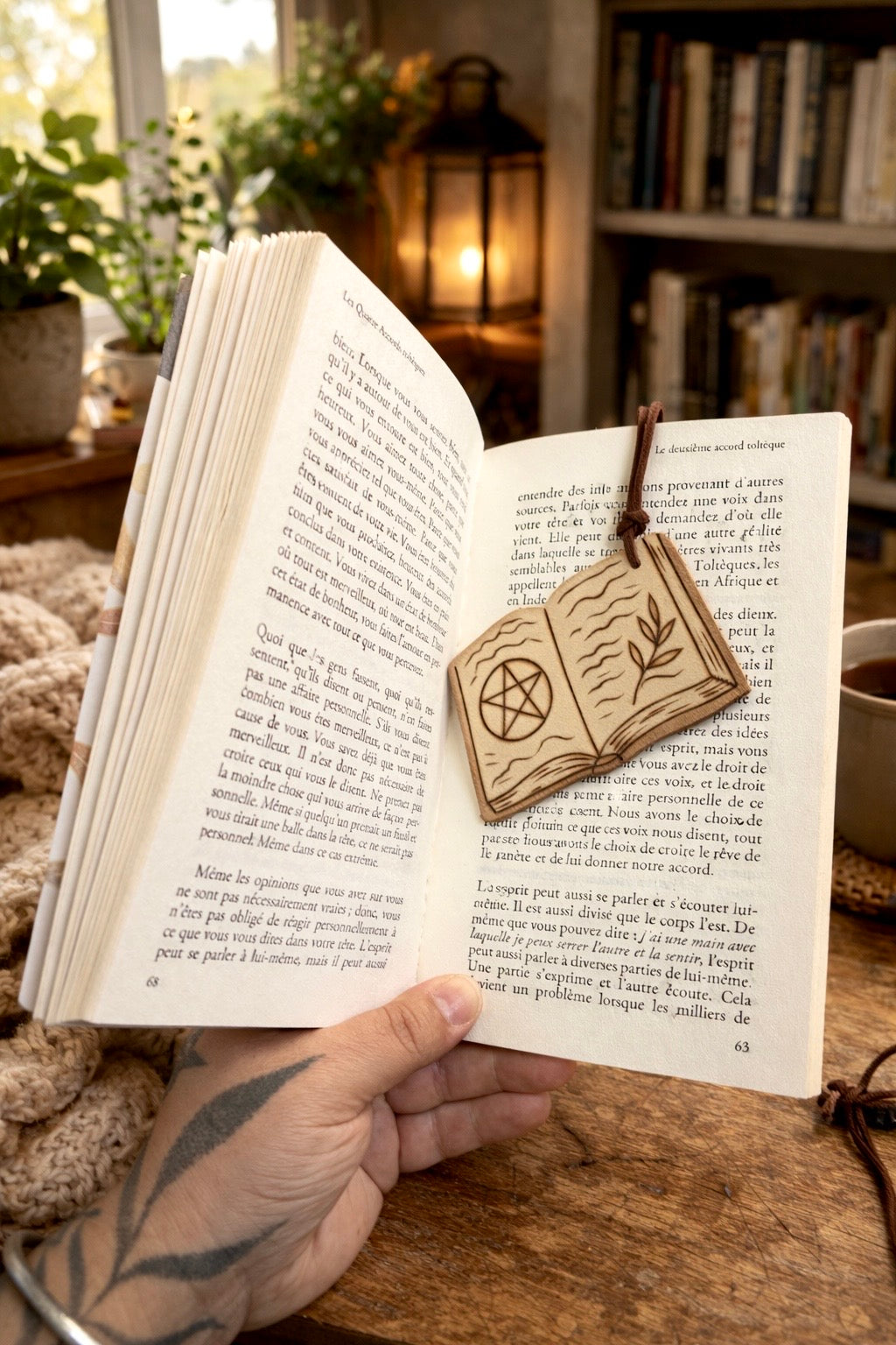 MARQUE PAGE GRIMOIRE