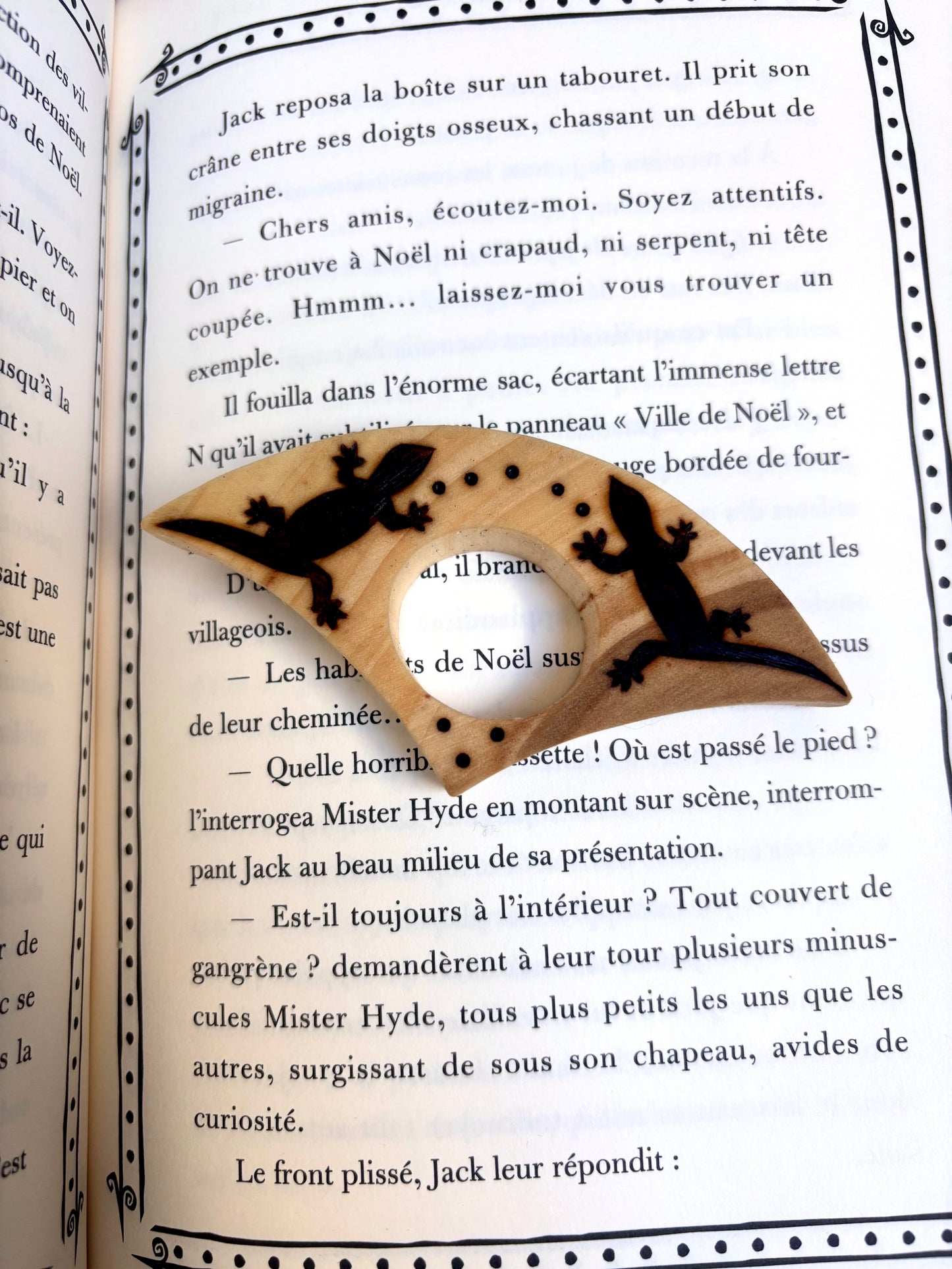 BAGUE DE LECTURE SALAMANDRE