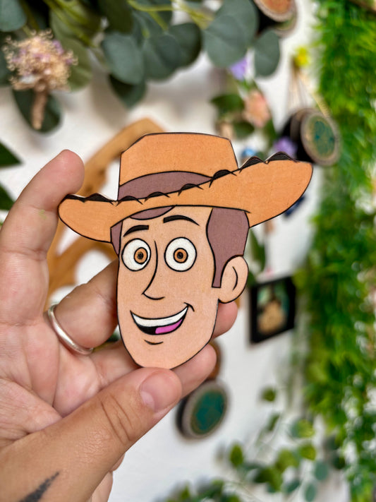 MAGNET EN BOIS WOODY - TOY STORY